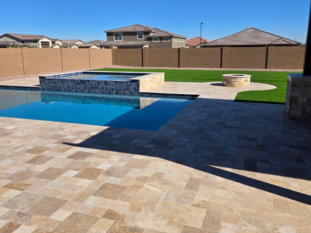 AAABAR Swimming Pools custom pool design render Glendale AZ (623) 340-1422